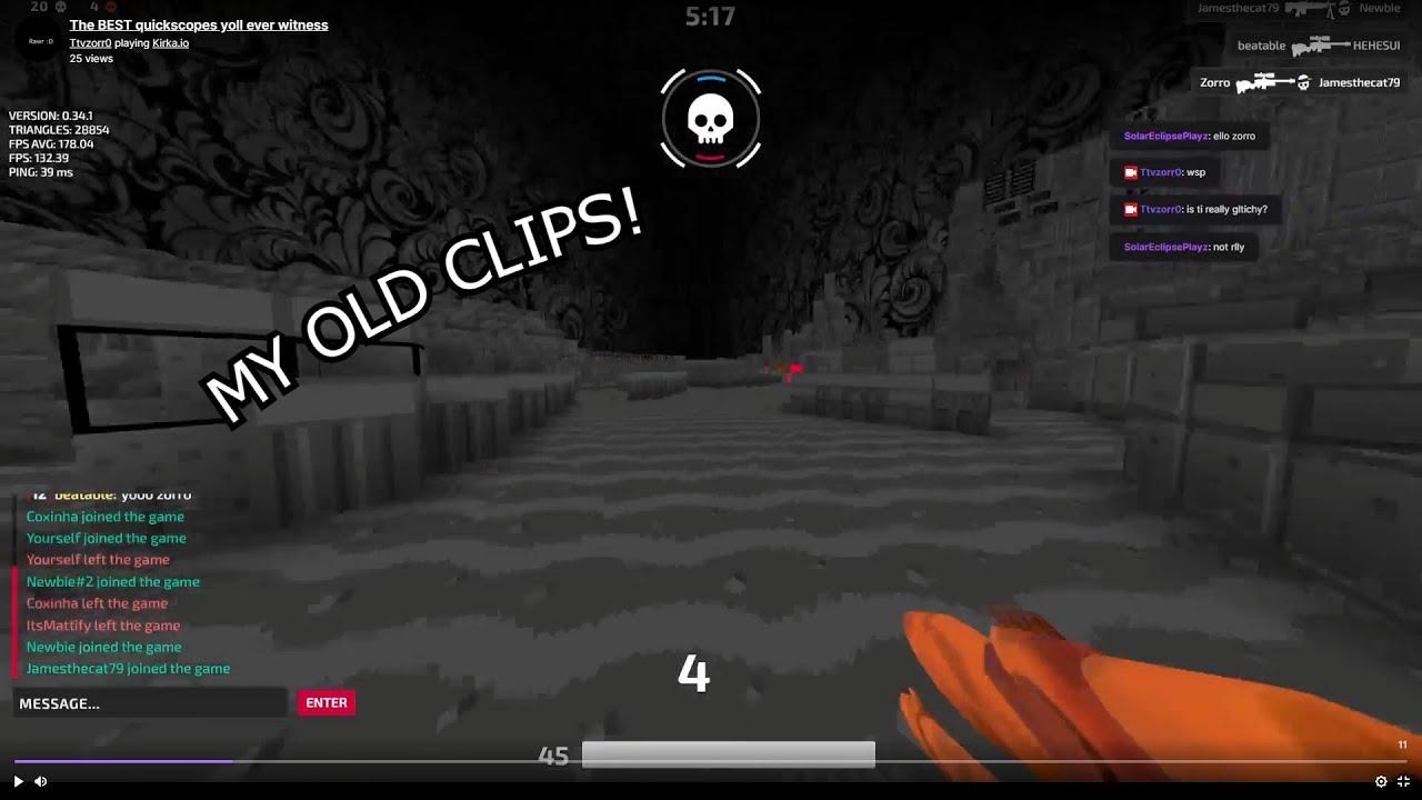 My old KIRKA.IO clips!