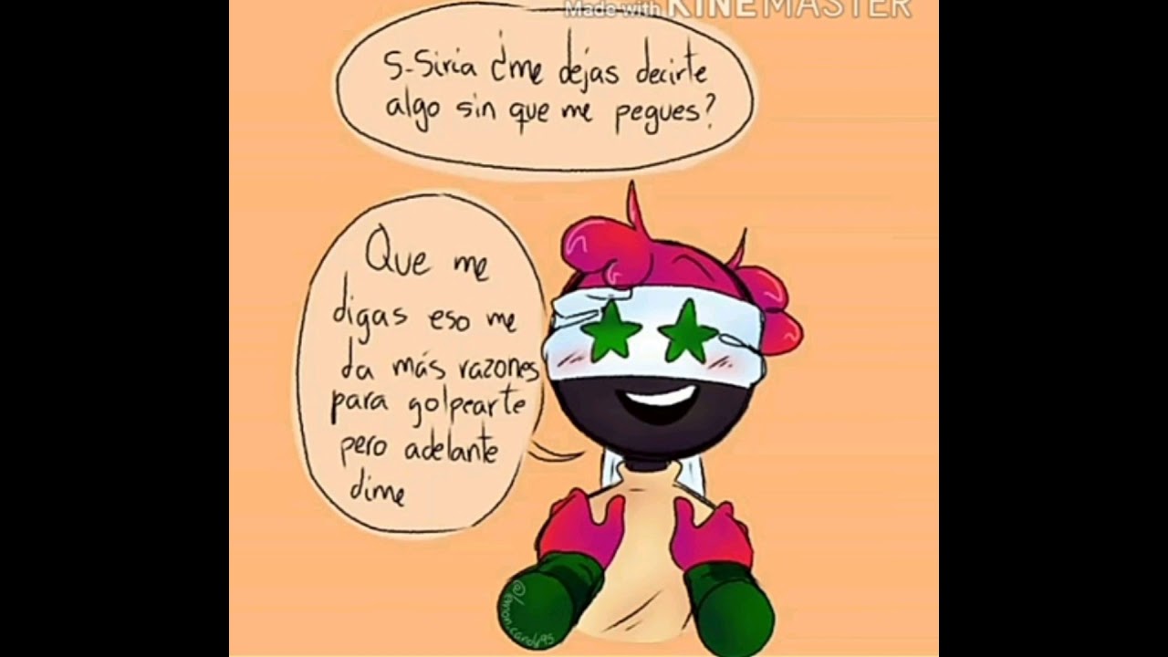 countryhumans Venezuela x siria (usa audífonos) 🖤