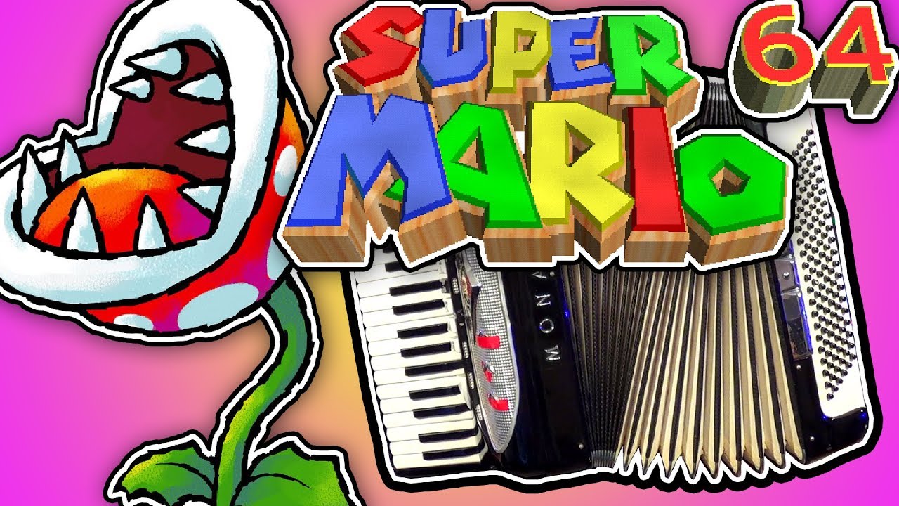Piranha Plant's Lullaby (Super Mario 64) []\/\/\[] Jackson Parodi, accordion
