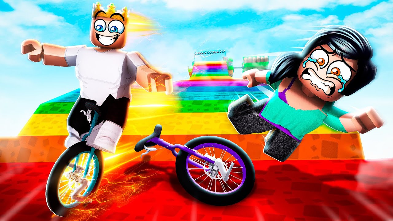 Roblox Unicycle Down A Hill