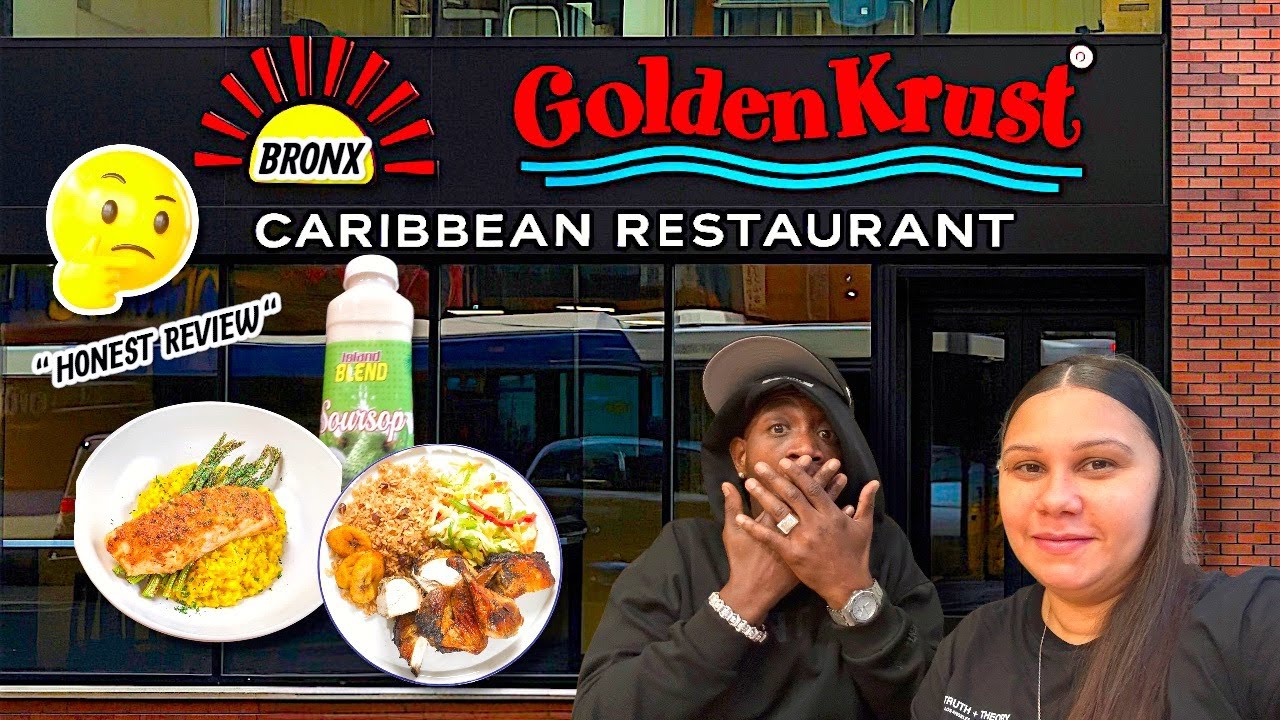 Мы наконец-то попробовали Golden Krust в Бронксе... и УХ ТЫ!
