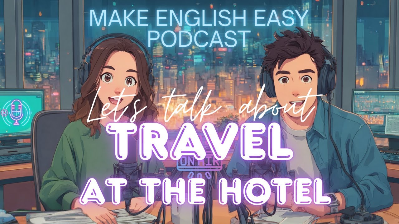 Hotel English for Travel 🏨 Check-in, Hotel & Useful Phrases | English Listening Practice for A2-B1