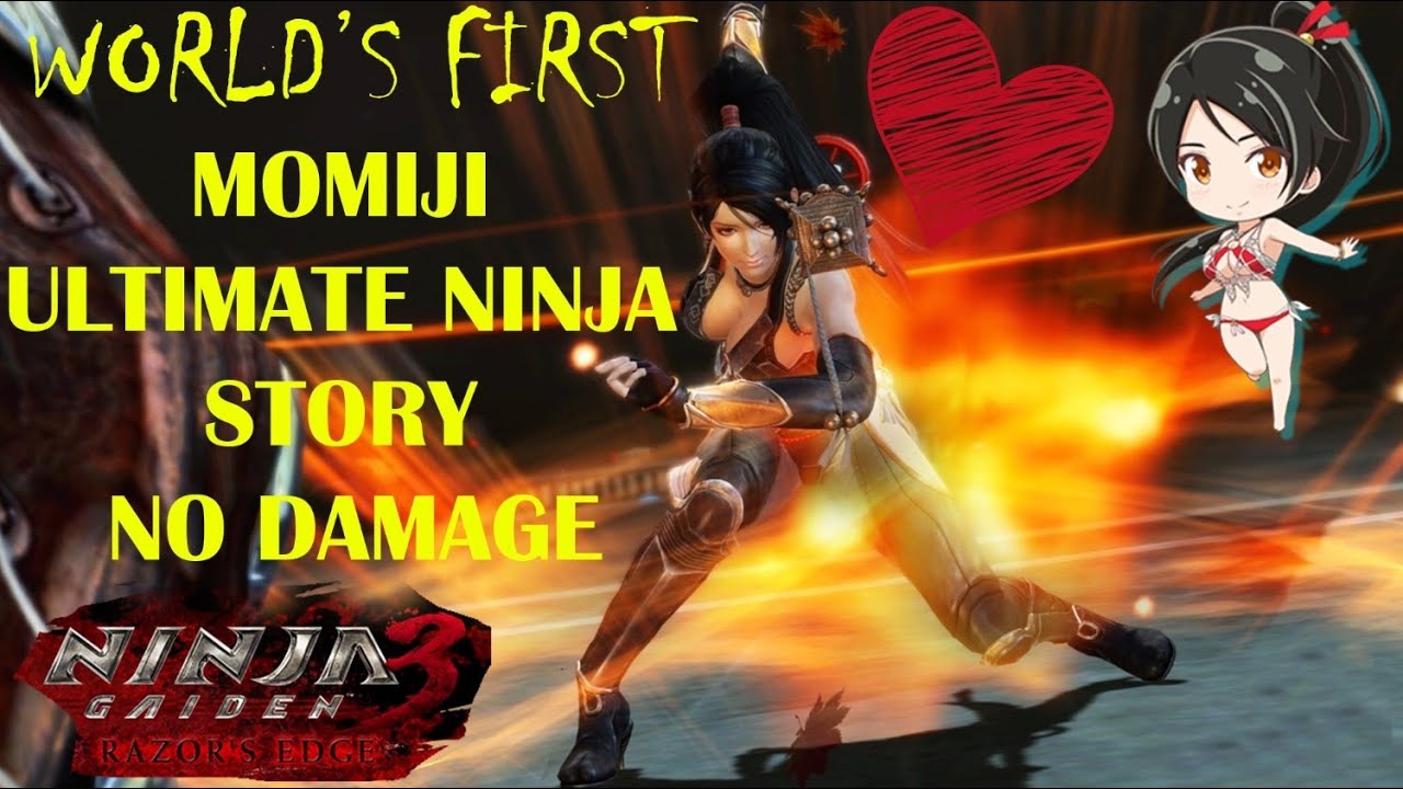 Ninja Gaiden 3: Razor's Edge  - NO DAMAGE - Momiji Ultimate Ninja [World's First]