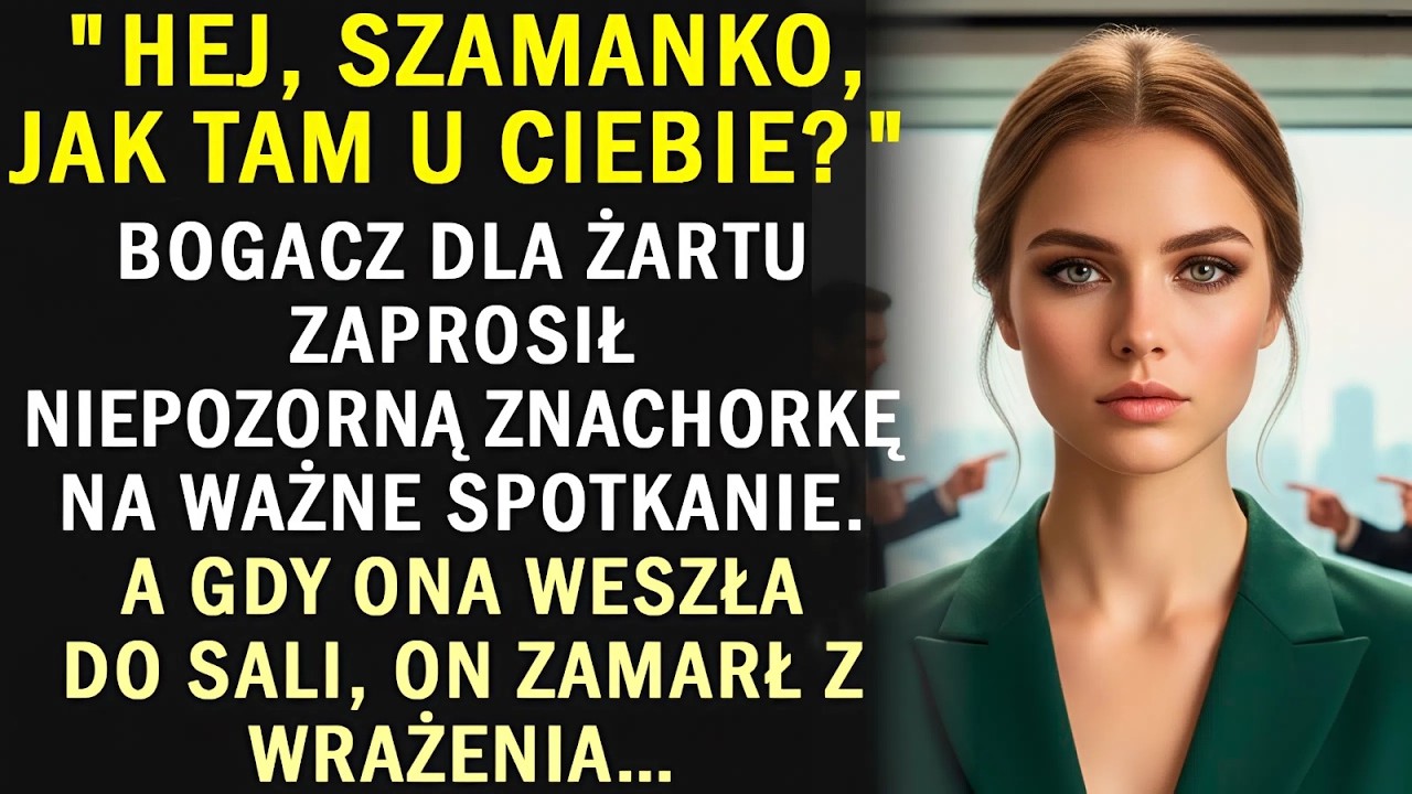 Biznesmen zaprosił ubłoconą znachorkę na ważne spotkanie. Ale kiedy weszła do sali, zamarł w szoku..