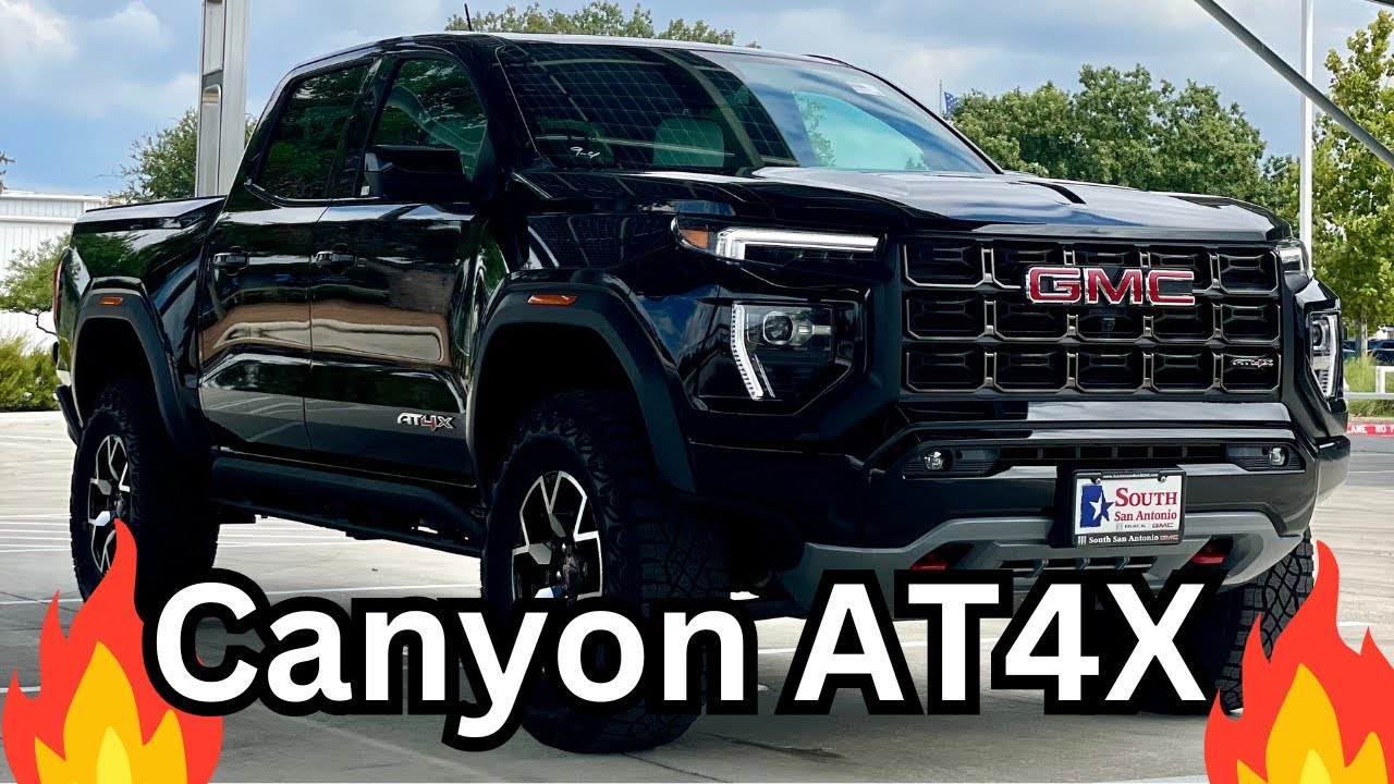 NEW GMC Canyon AT4X Full Walkaround