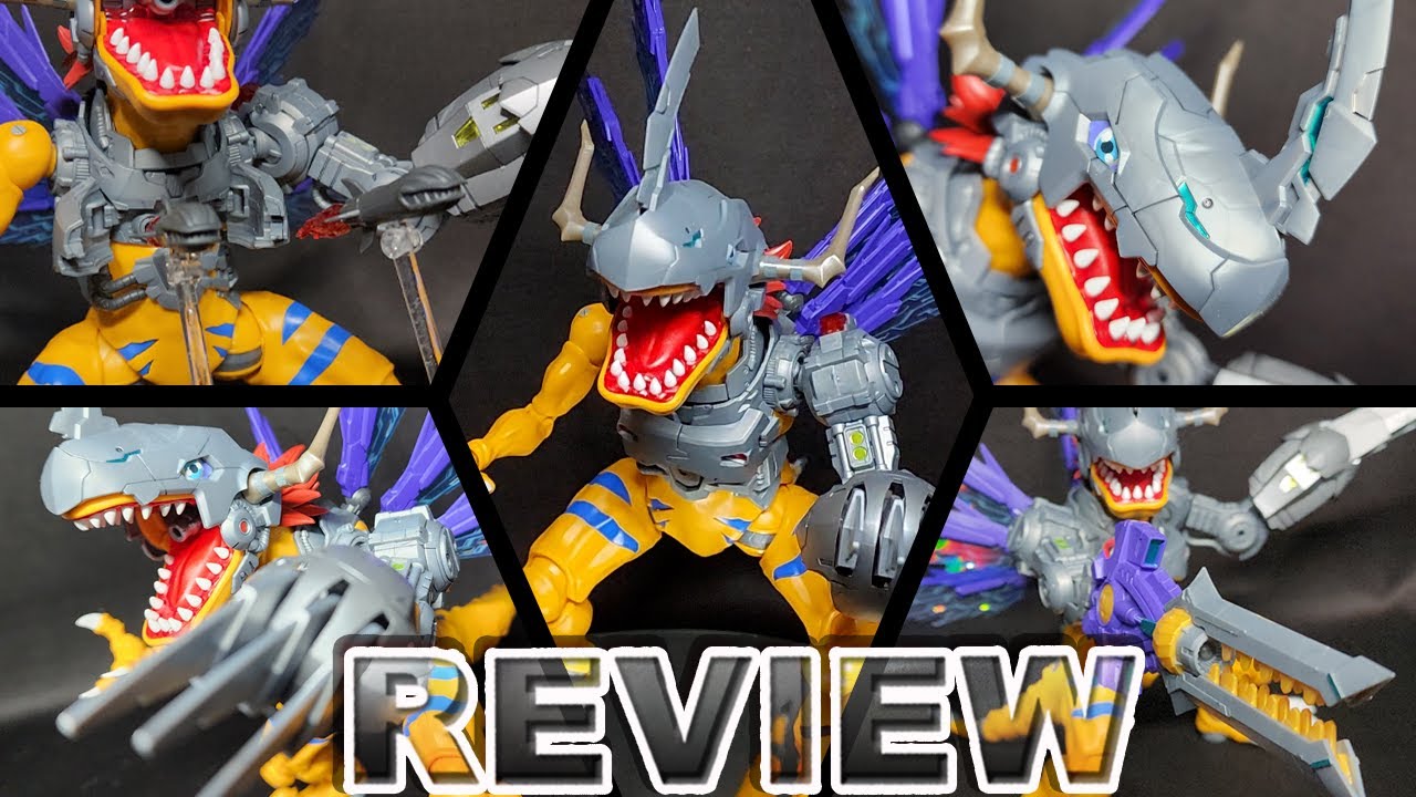 ОЧЕНЬ КРУТО | Обзор Digimon Figure-rise Standard Amplified MetalGreymon (Vaccine)