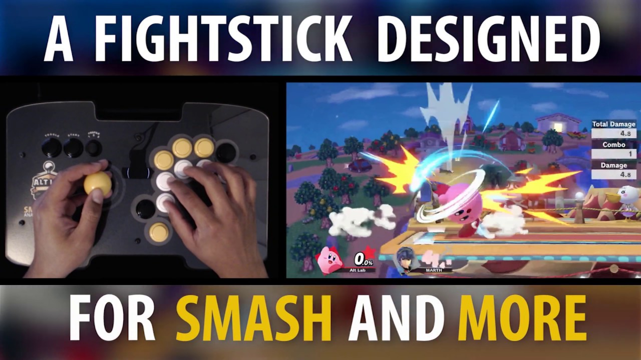 Introducing the Smash Stick - Analog Arcade Stick