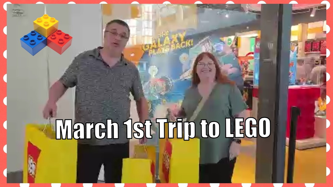 We took a Trip to Nashville TN for March 1st at the LEGO Store