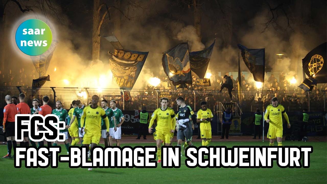 Pressekonferenz nach dem Spiel beim 1. FC Schweinfurt 05