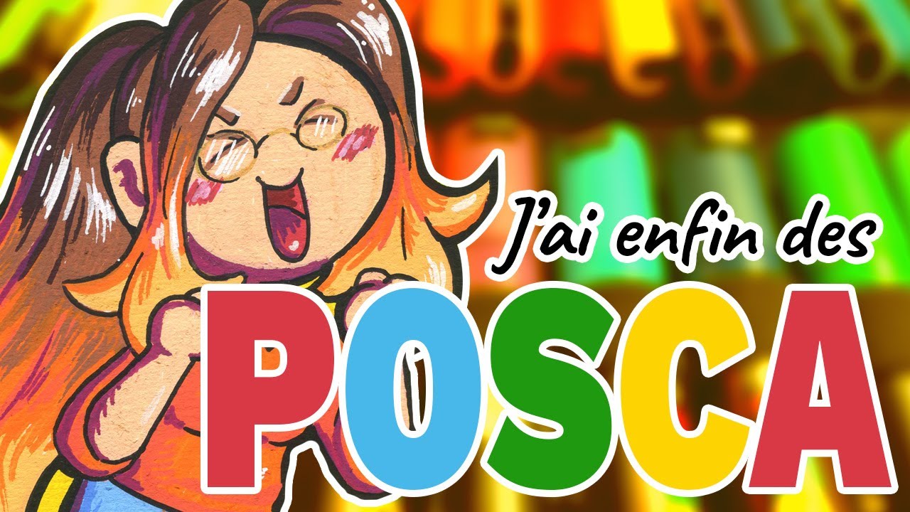 🚨 CRASHTEST #01 - JE DECOUVRE LES POSCA ! Mon premier avis et test