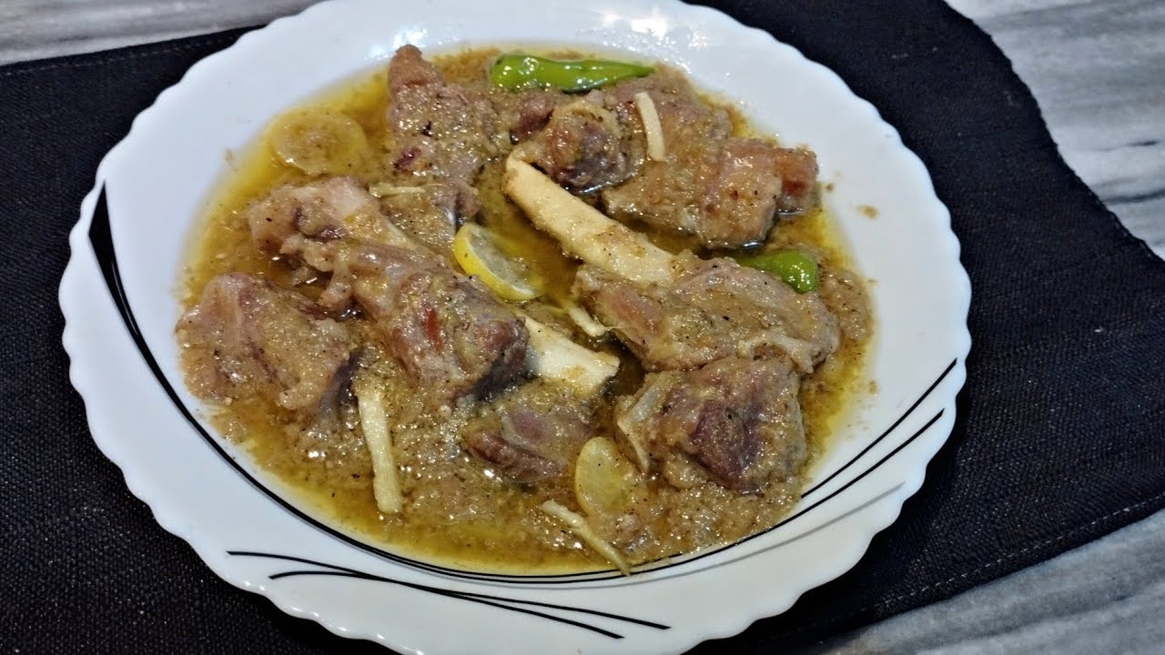 namkeen piyaz gosht recipe by best food house 