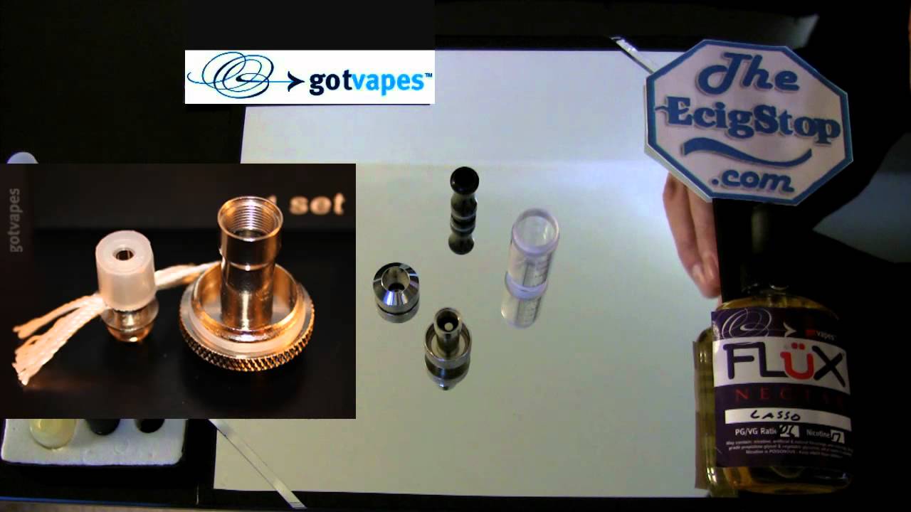 GotVapes New Stallion Cartomizer and The Mini ViVi Nova Tank