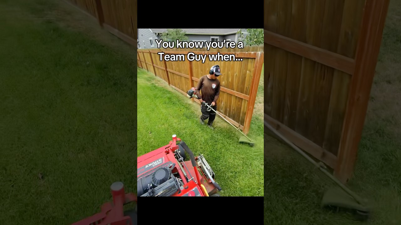 Who else cares about their trimmer guy ? #lawnmowingbusiness #lawncare #lawnmowing