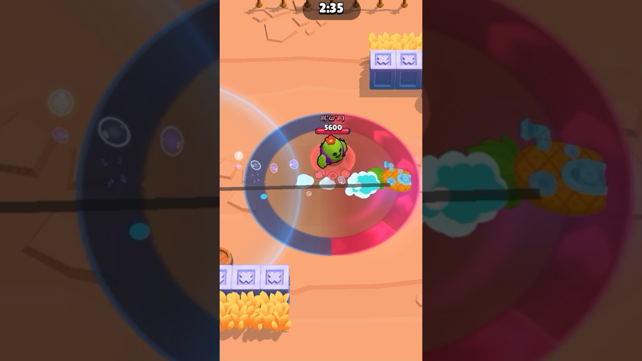 At the end of Buzz&rsquo;s Super&rdquo;#shorts #brawlstars #buzz #funnyplay