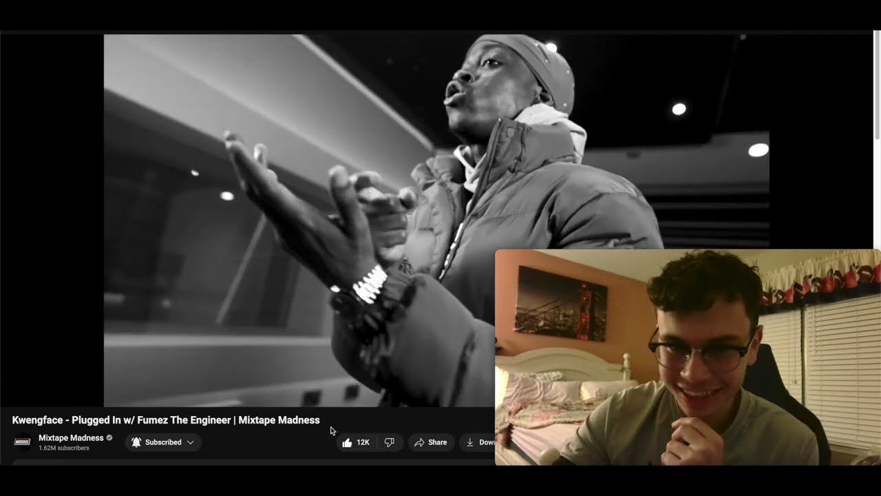 ITS A DISGRACE - American Reacts to Kwengface - Plugged In w/ Fumez The Engineer | Mixtape Madness!