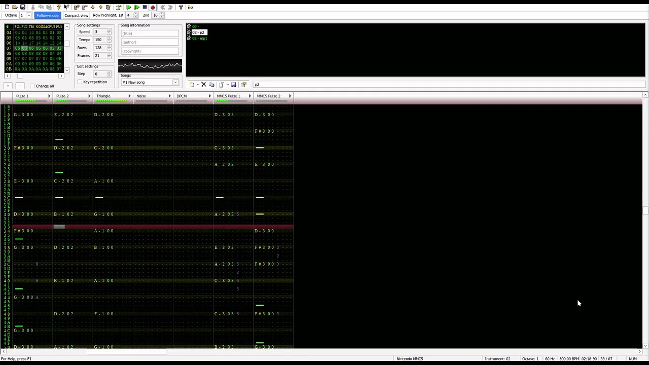 Unbearable solitude [Famitracker original, MMC5]