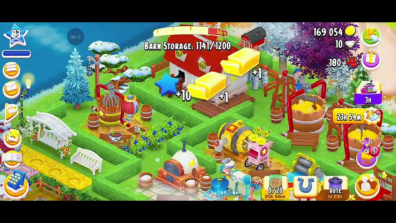  # Hay Day game part 3  # 😄😄😄