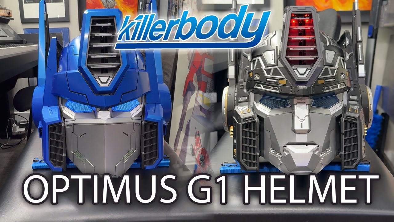 Шлем Killerbody Transformers G1 Optimus Prime со съемными частями брони