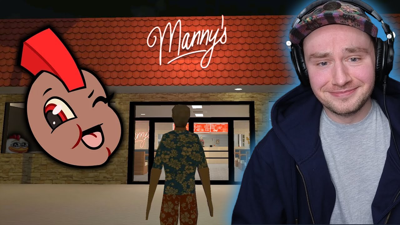 Amazing New Fast Food Horror Game! || Manny's