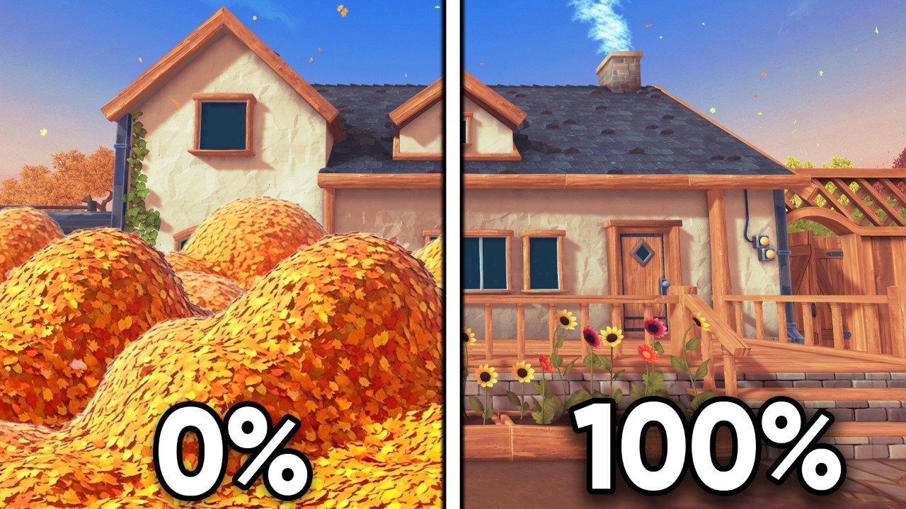 J'ai été forcé de ramasser 100 000 feuilles !