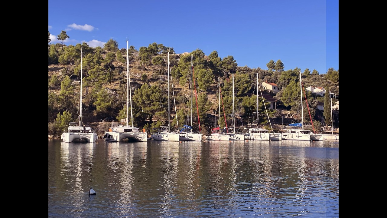Segeln Split Brac Hvar Okt 25 Ruhig bis Bora Sturm