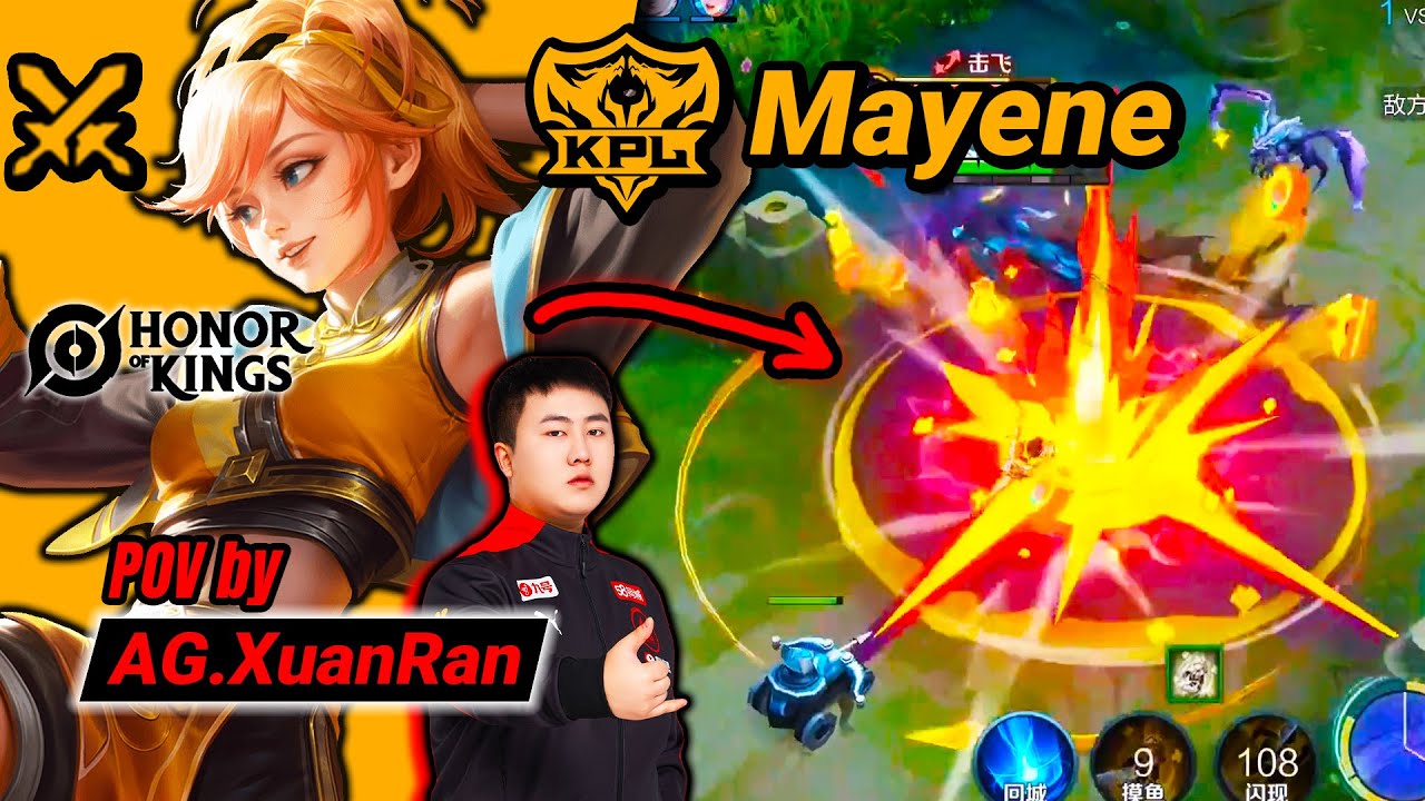 KPL 2024 Clash Lane POV - AG Xuan Ran plays Mayene