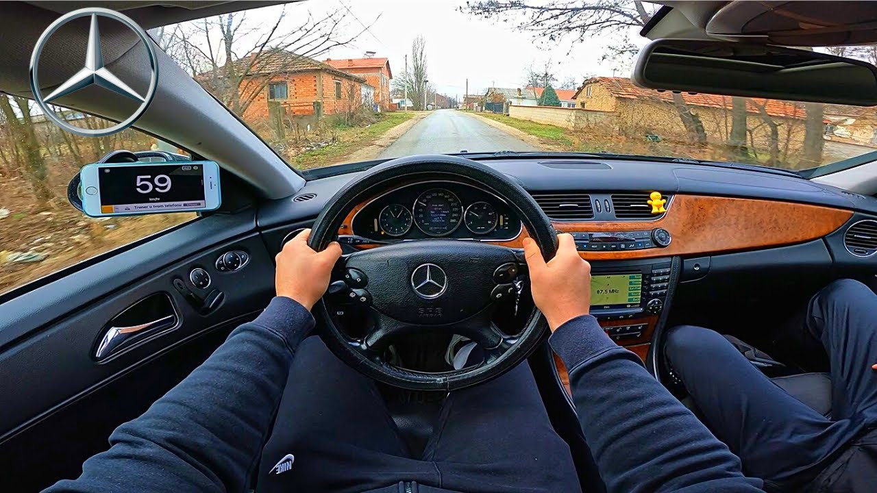2007 Mercedes Benz CLS 320 CDI (225HP) - POV Drive