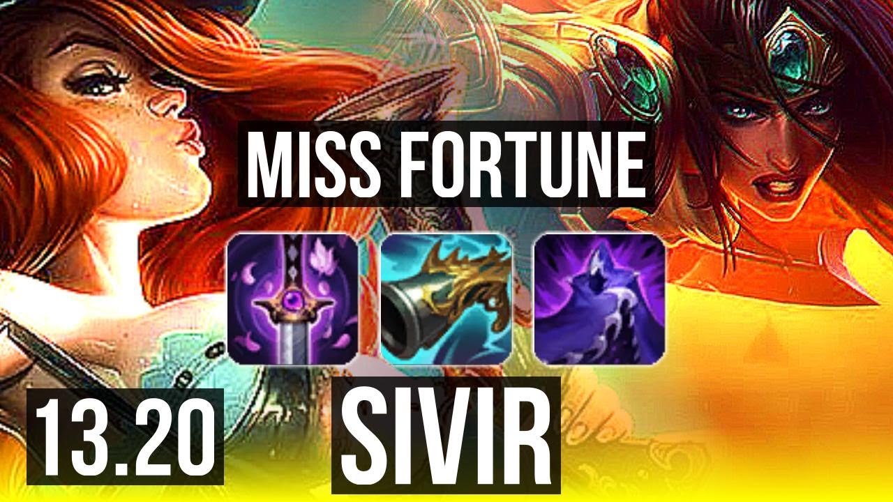 MF & Thresh vs SIVIR & Soraka (ADC) | 6.1M mastery, 10/0/1, 900+ games | NA Master | 13.20
