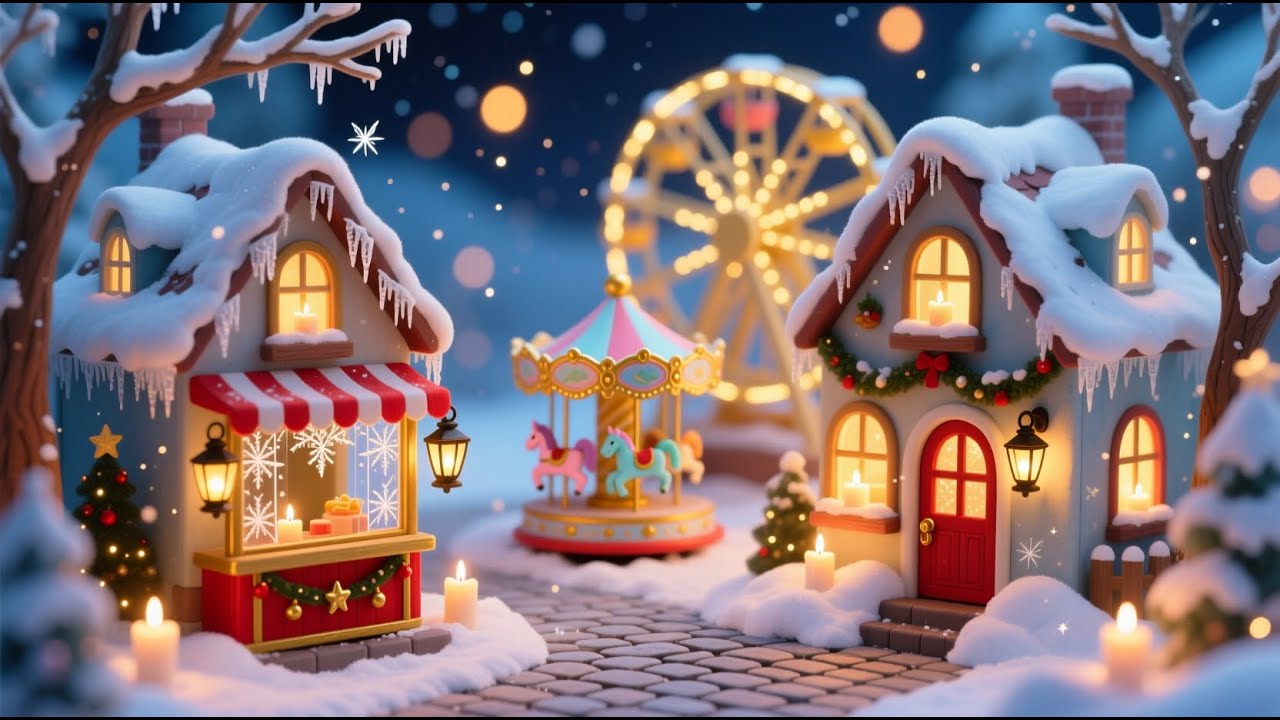 The Sleeping Fairground Lullaby | Peaceful Music Box for a Magical Night