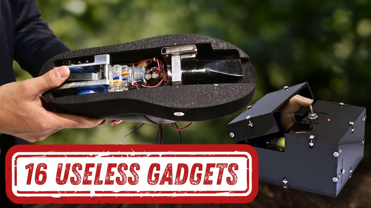THE MOST USELESS GADGETS ON AMAZON | TOP 16