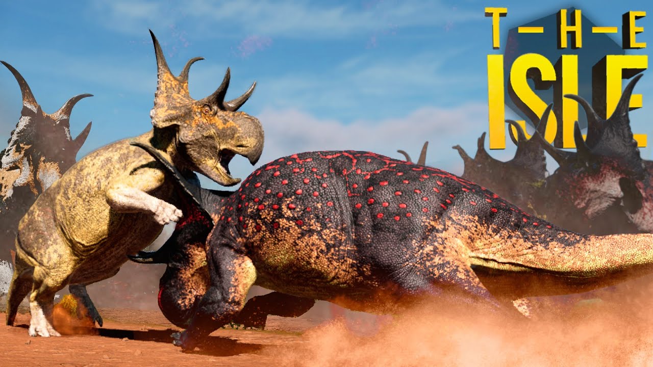Me Desafiaram pelas Fêmeas, Jogando Com Diabloceratops! | The Isle