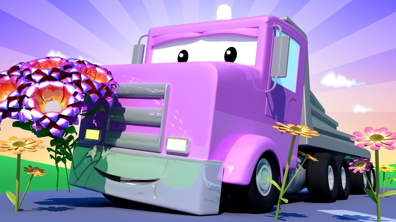 Tåget Troy - Mors dags-special: Flakbilen Flavy - Bilköping 🚄 Tecknade serier för barn