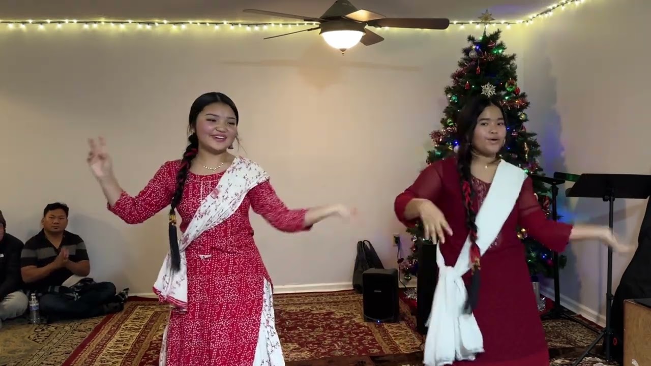 Nepali Christian Christians Dance by Dilu & Deepika (Feri Ayo Gumi Gumi)