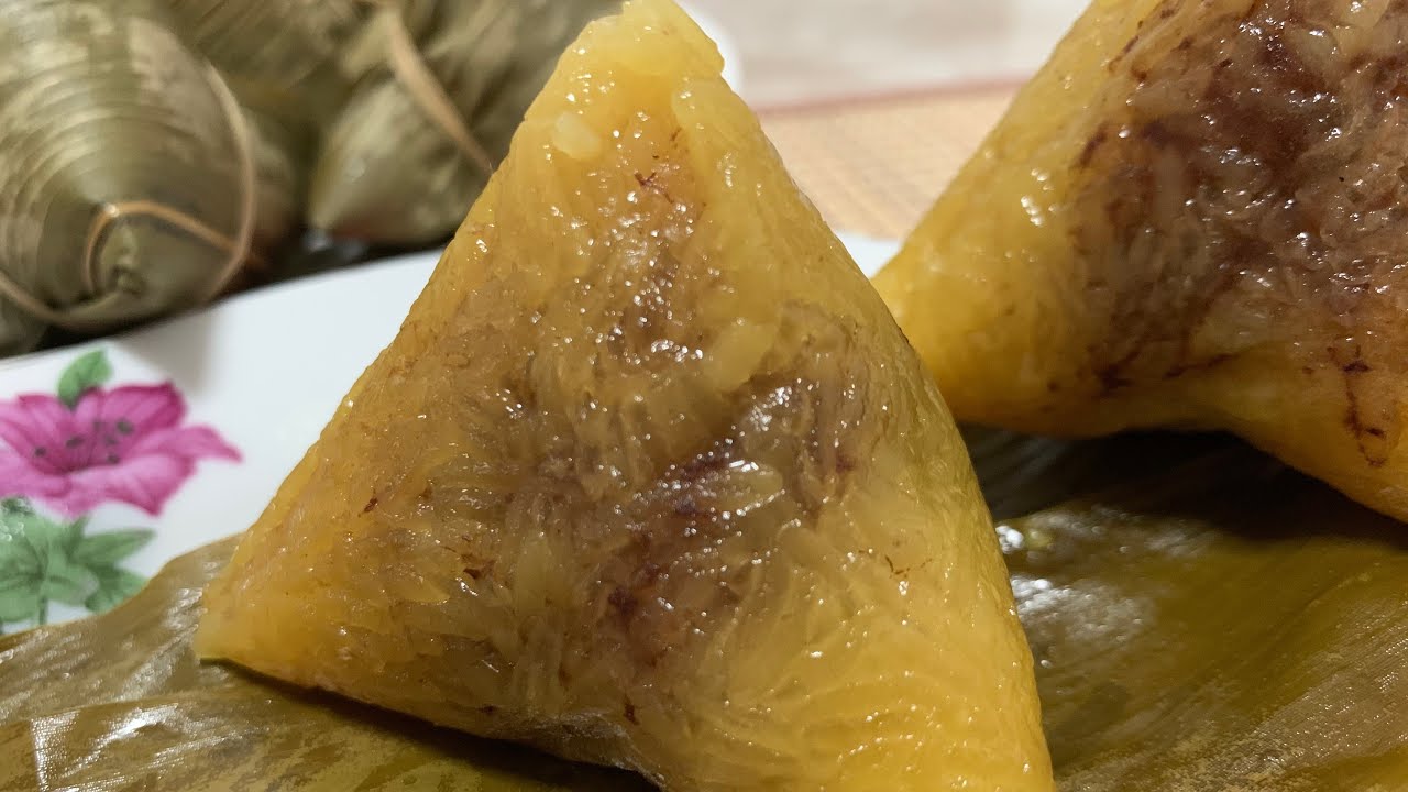 RECIPE | Alkaline Dumplings with Red Bean Fillings (Kee Chang) 红豆碱水粽
