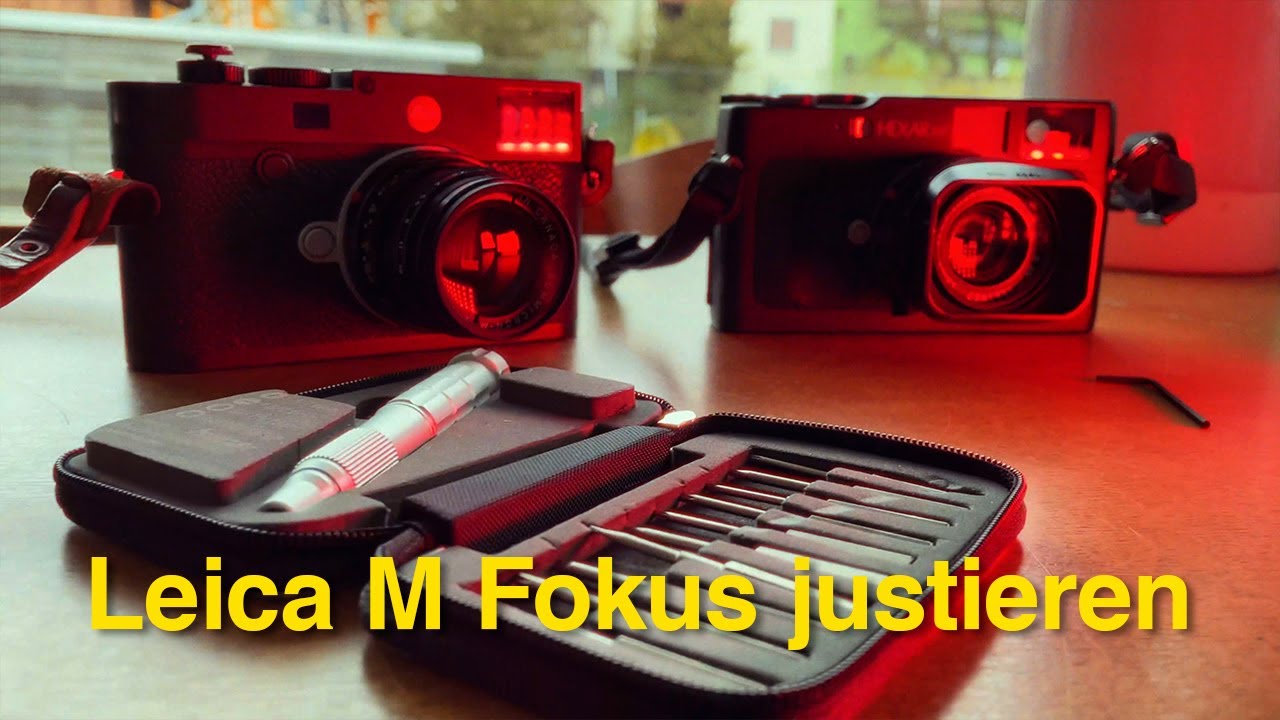 Leica M Fokus justieren