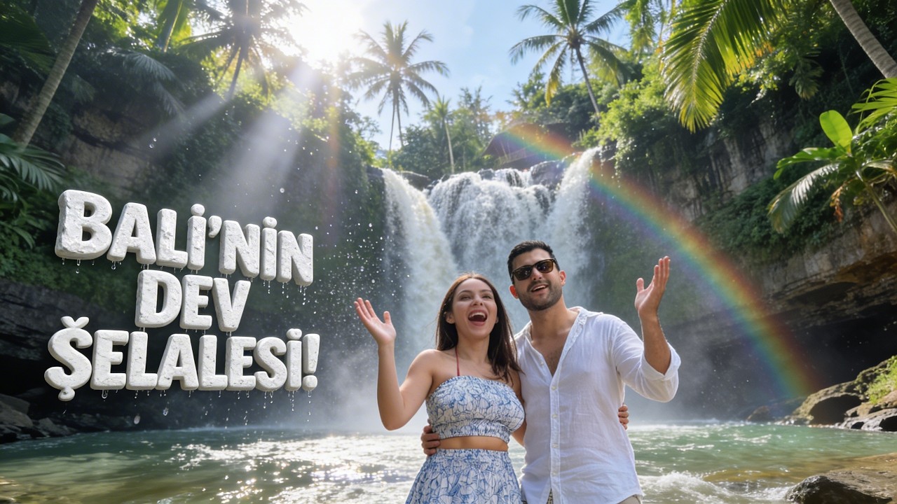 Tegenungan Waterfall ✨ Bali Travel Vlog | Doğanın Kalbinde