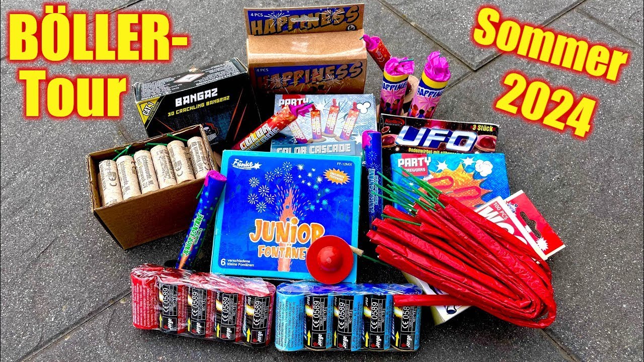 XXL SOMMER BÖLLERTOUR 2024 | F1 Silvester Vorfreude🔥🧨