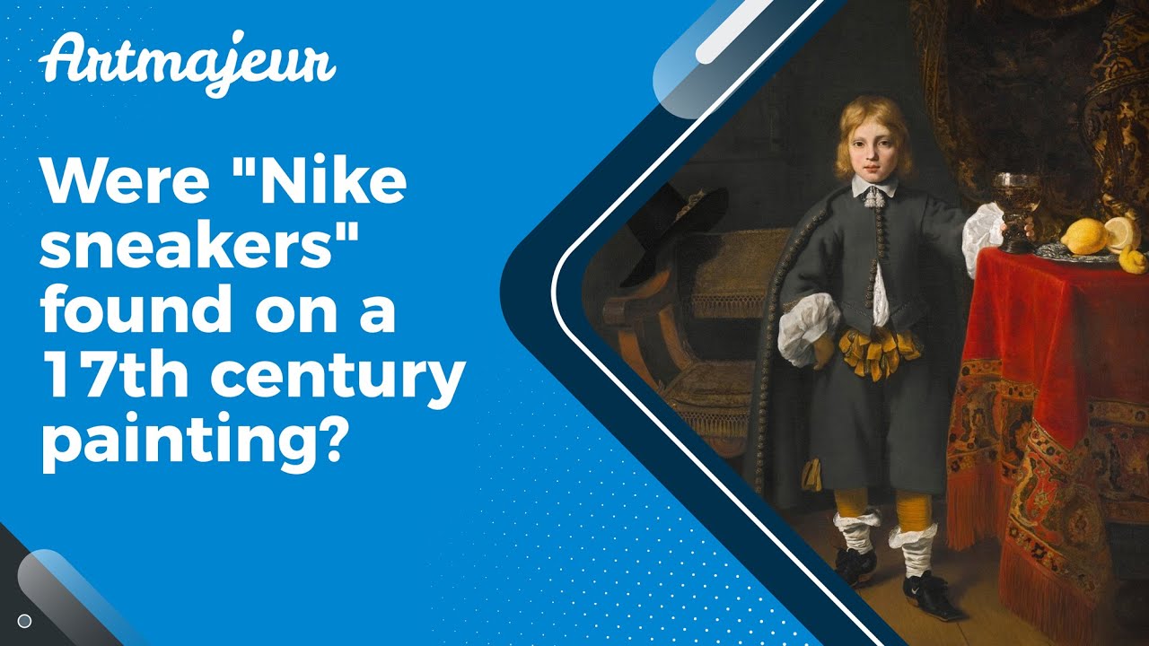 Nike sneakers found on a 17th century painting!