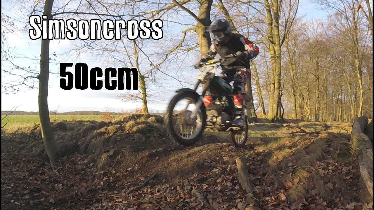 Simsoncross 50ccm ripping | Enduro Trail ridning | AyouLR (GoPro)