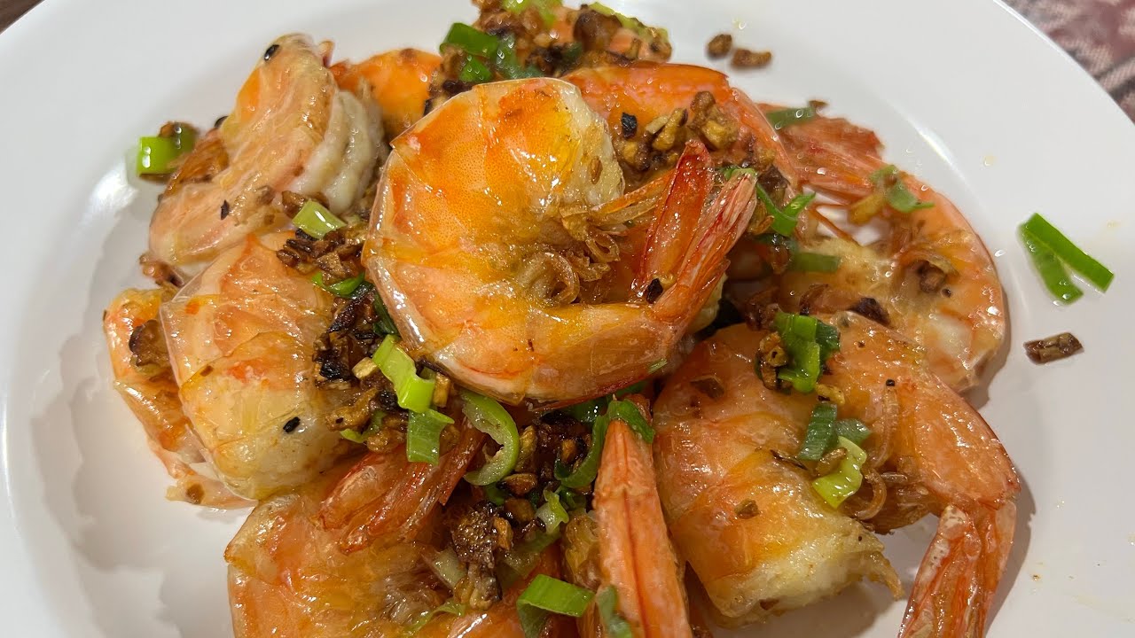 UDANG GORENG GARLIC | SIMPLE TAPI SEDAP