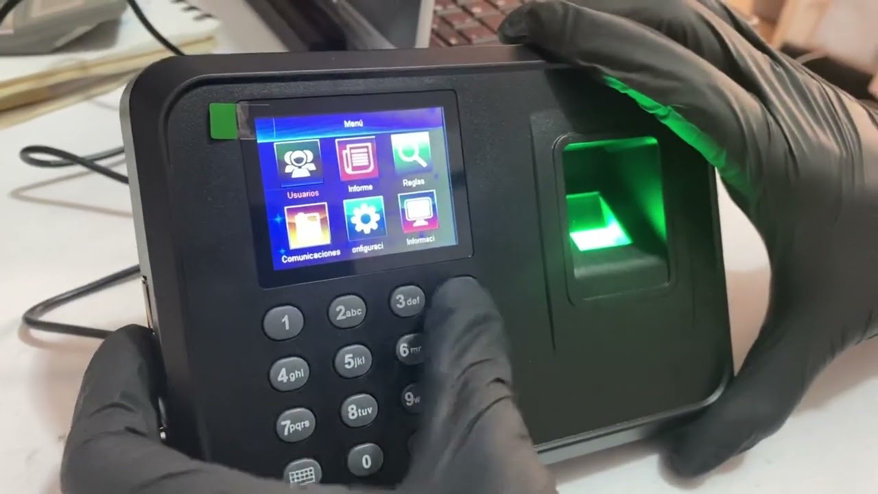 Cómo Formatear Reloj Biométrico de Asistencia. Resetear A6 Biometric