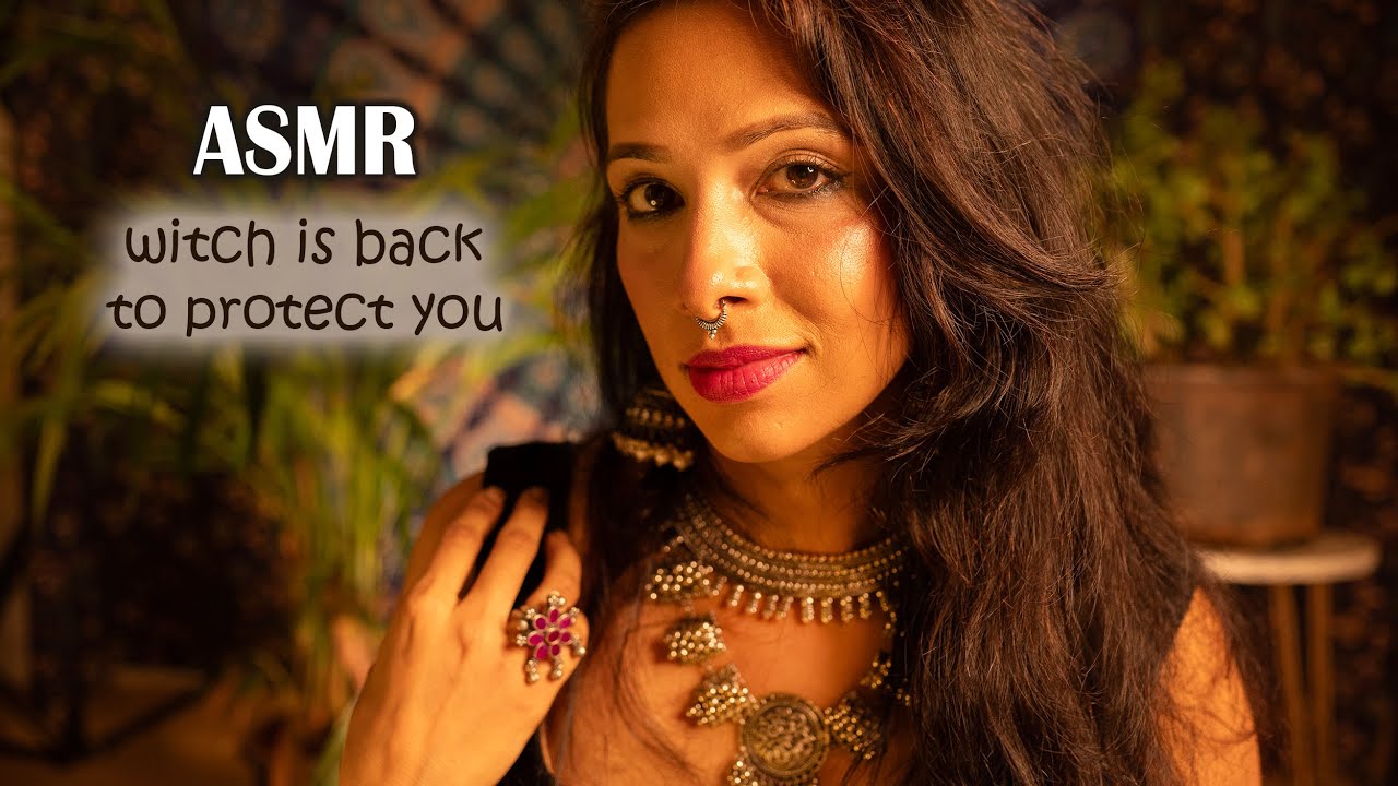 Indian ASMR | your favorite witch is back to protect you! HINDI