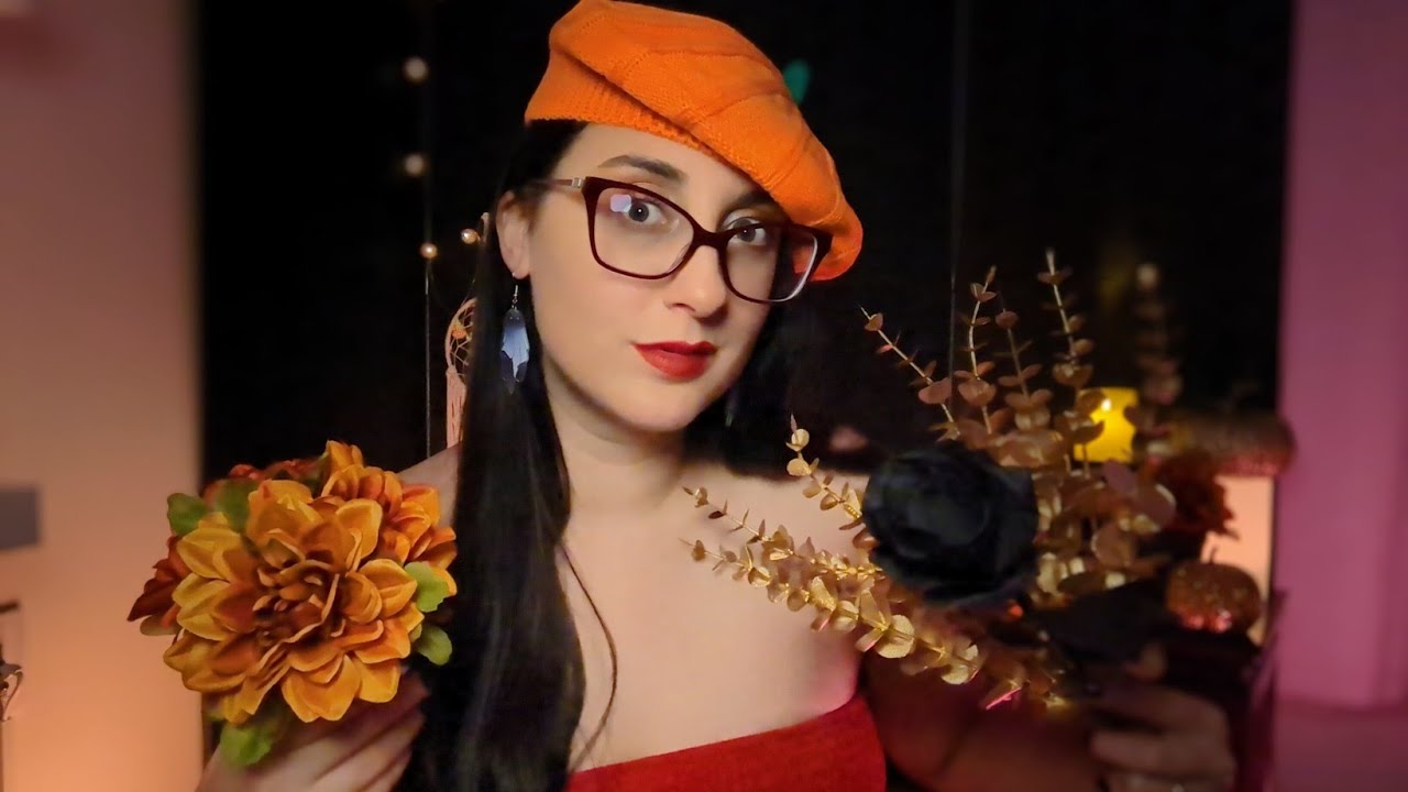 Unpredictable ASMR 🧡 (pausing, anticipatory, tapping, mouth sounds)