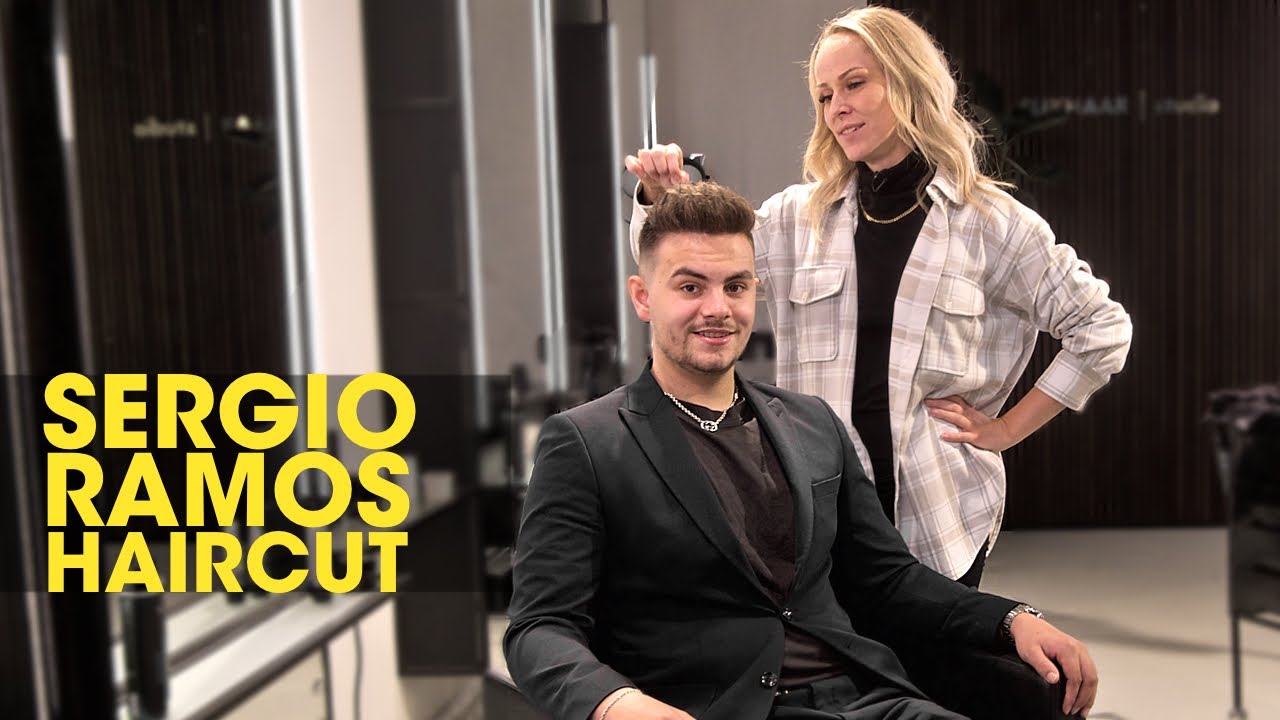 Quiff hairstyle like Sergio Ramos - mens short haircut