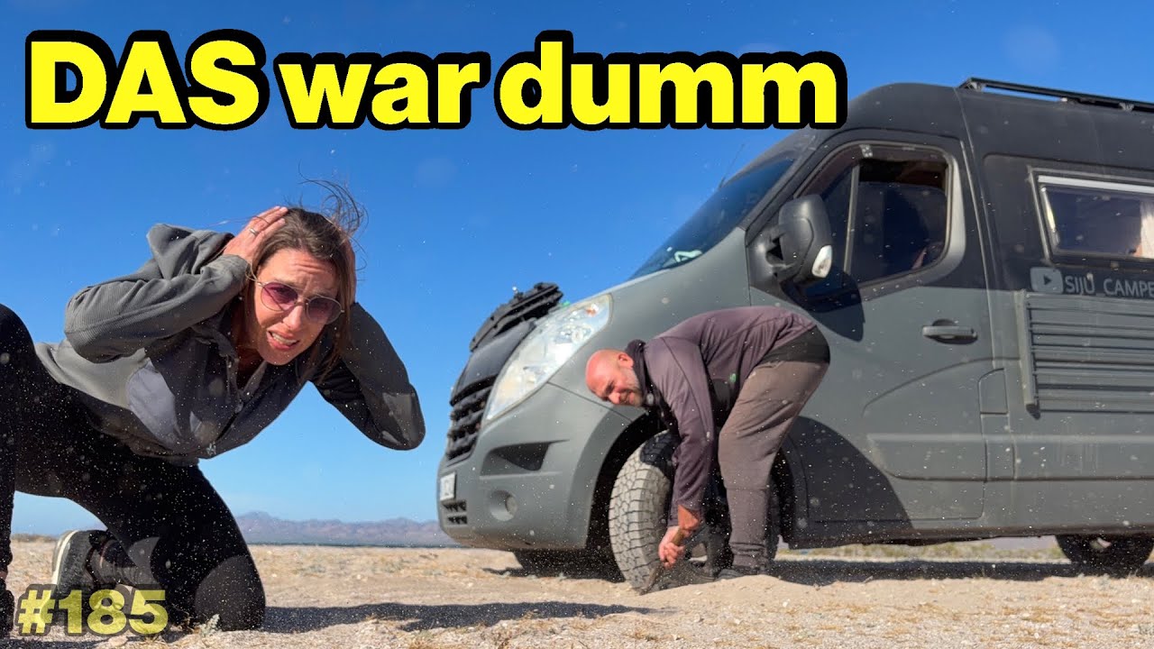 Festgefahren! Kommen wir mit unserem Wohnmobil ohne Allrad hier wieder raus?!