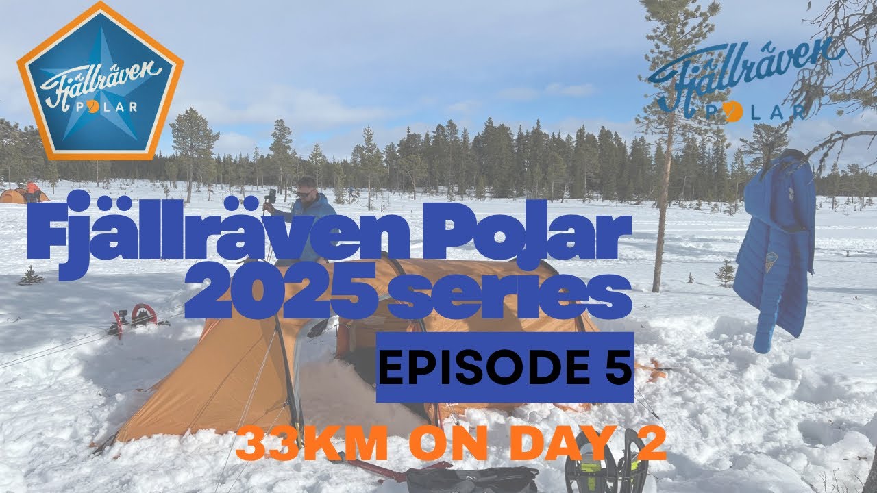 33km Across Frozen Lakes | Day 2 of Fjällräven Polar 2025 (Episode 5)