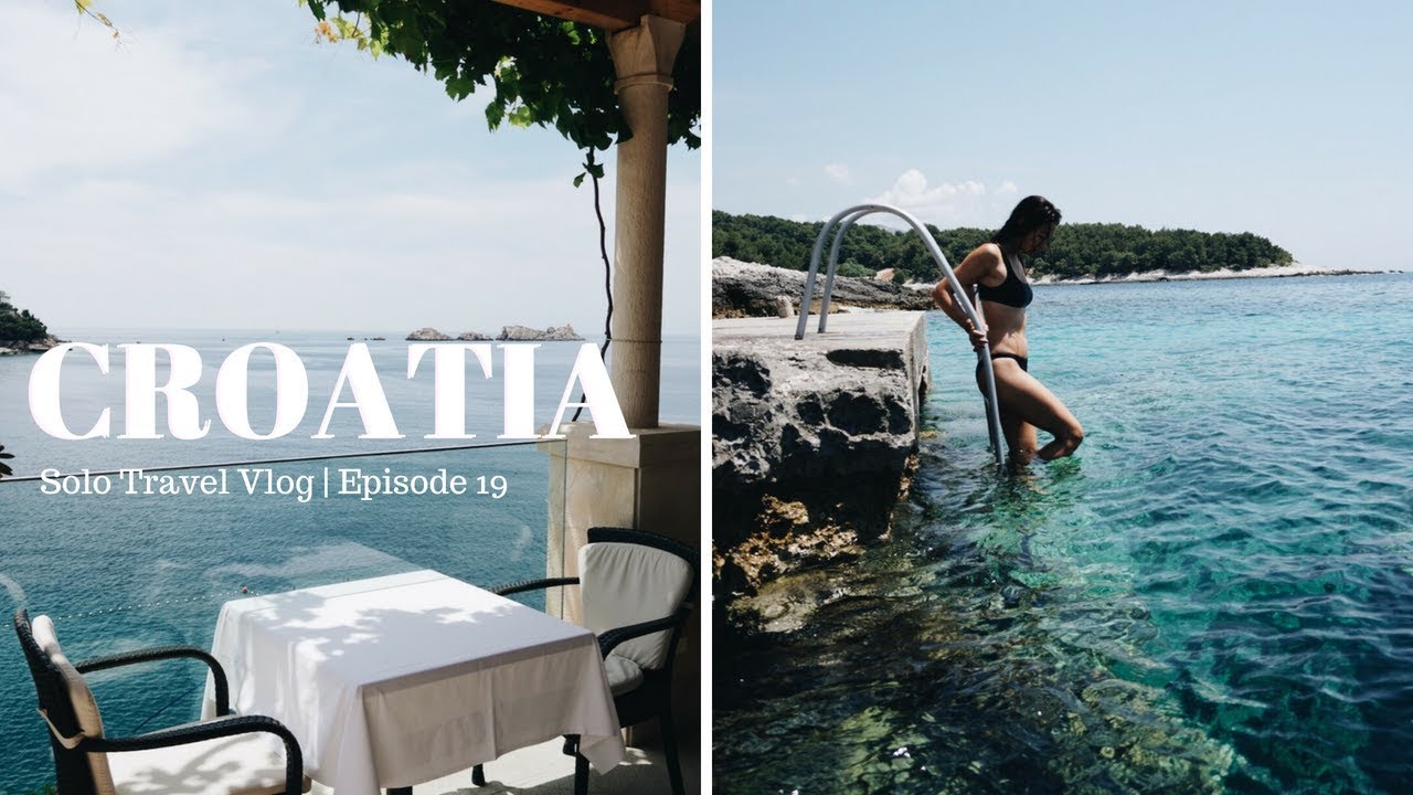 CROATIA HAS THE MOST TURQUOISE WATER | Solo Travel Vlog Stop #19