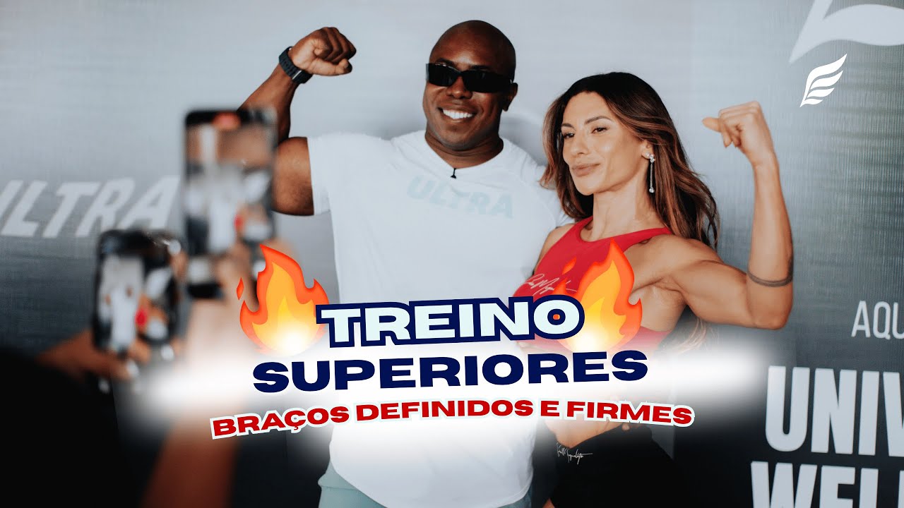 Treino de Ombro, Tríceps e Peito | 20 minutos em casa com halteres.