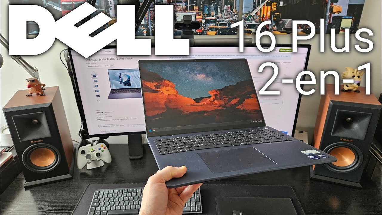 Dell 16 Plus 2-en-1, le remplacant de mon Inspiron ? 💻Intel Core Ultra 7 258V-32Gb-MiniLED 2.5K 90Hz