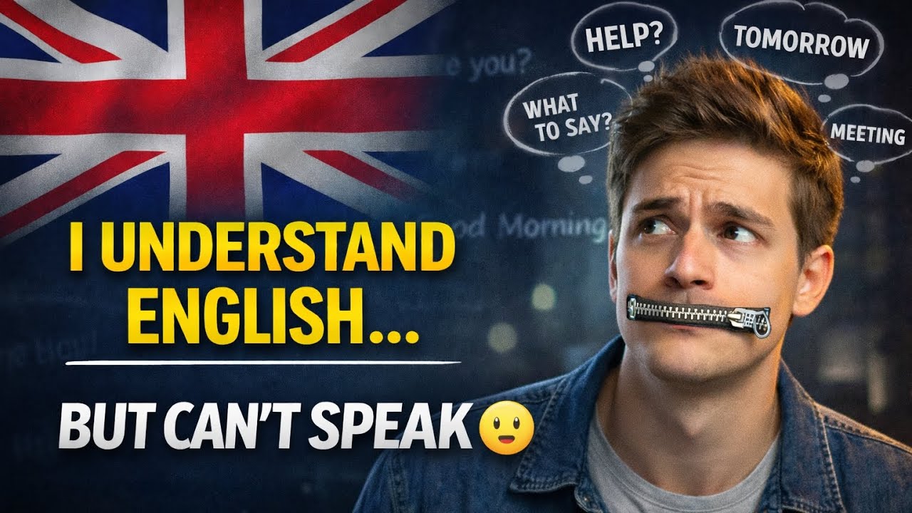 I Understand English But Can’t Speak – Let’s Fix This